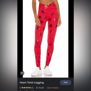 Beach Riot Heart twist set